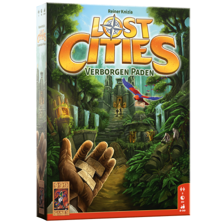 Lost Cities: Verborgen Paden - Bordspel, 999games