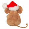 Hermann Teddy - Kerst muis met krans 11cm