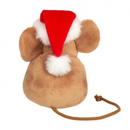 Hermann Teddy - Kerst muis met dennenboom 11cm