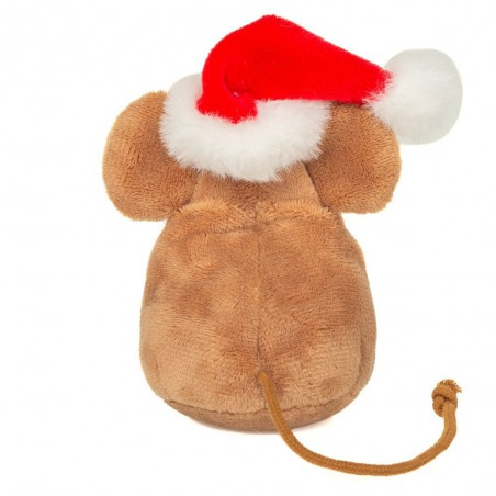 Hermann Teddy - Kerst muis met koekje 11cm