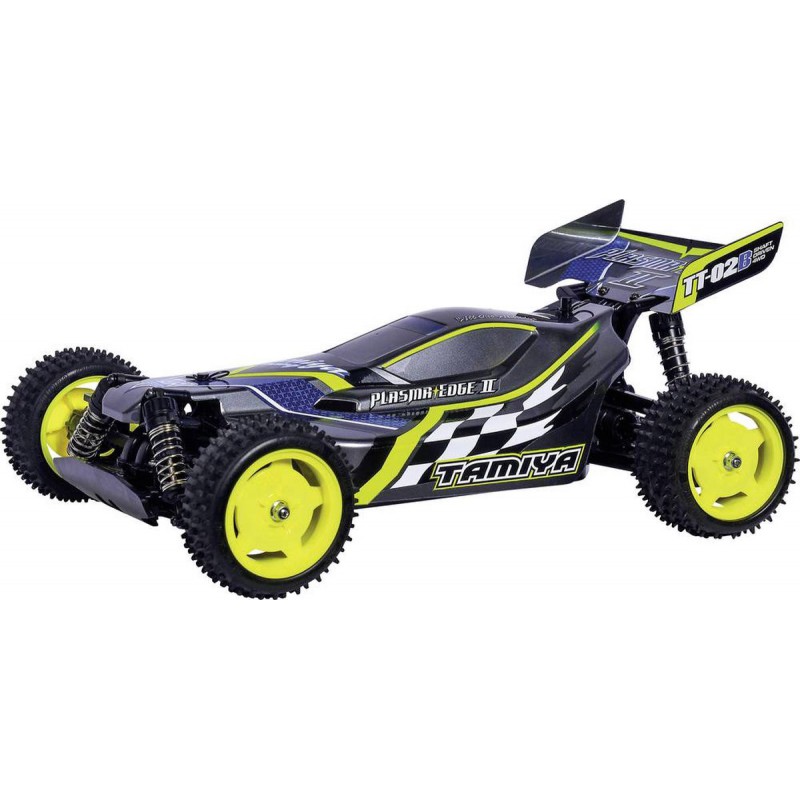 R/C Plasma Edge II Gunmetal TT-02B, Tamiya, Modelbouw RC
