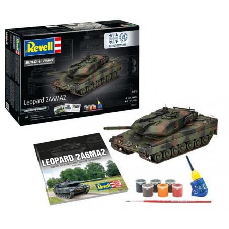 Modelset, 70 Jaar Bundeswehr Leopard 2A6MA6 1:35, Revell