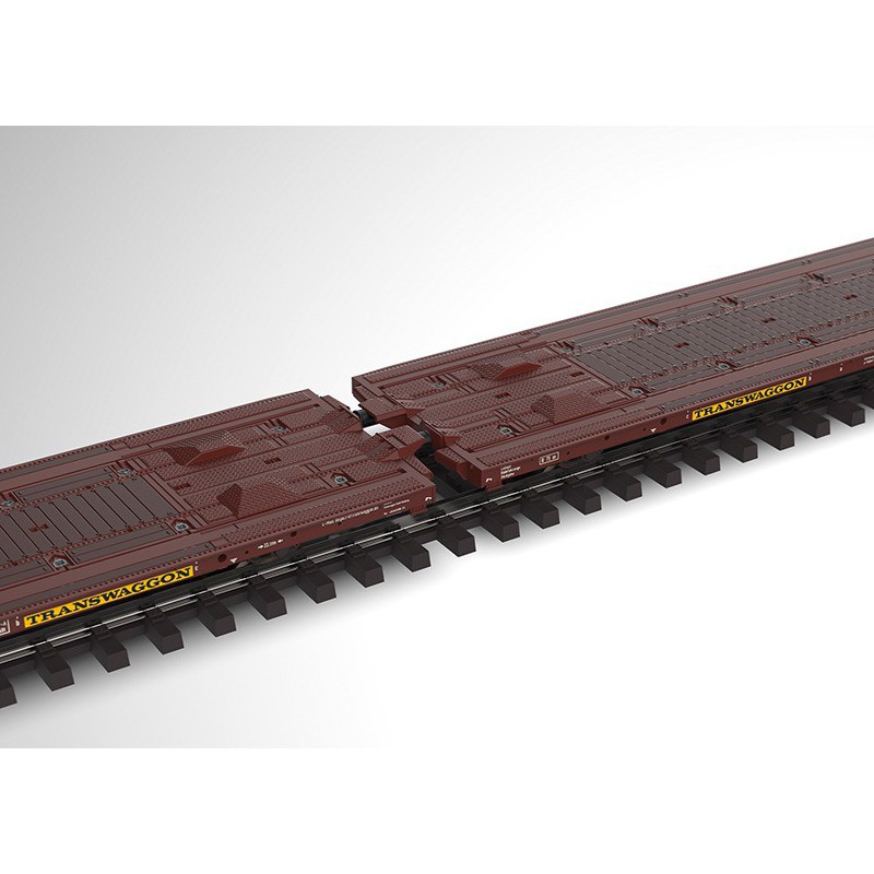 Märklin-H0, Set platte wagens Laads 800B, 47430