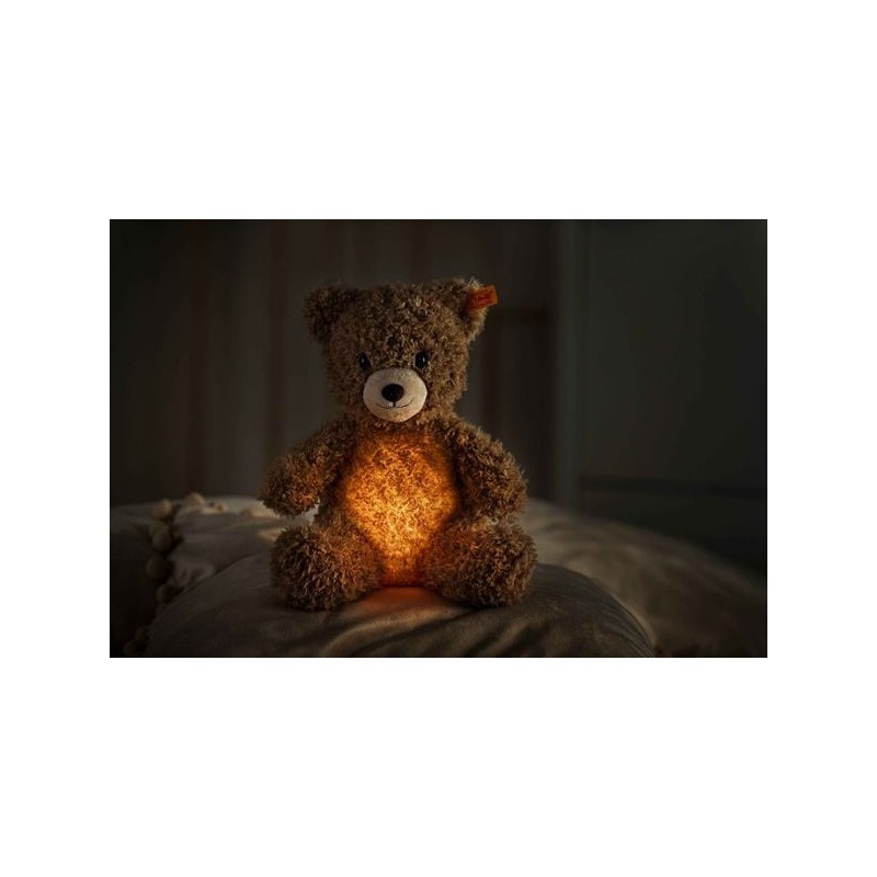 Light at Night Caspar Teddybeer, lichtbruin - Steiff
