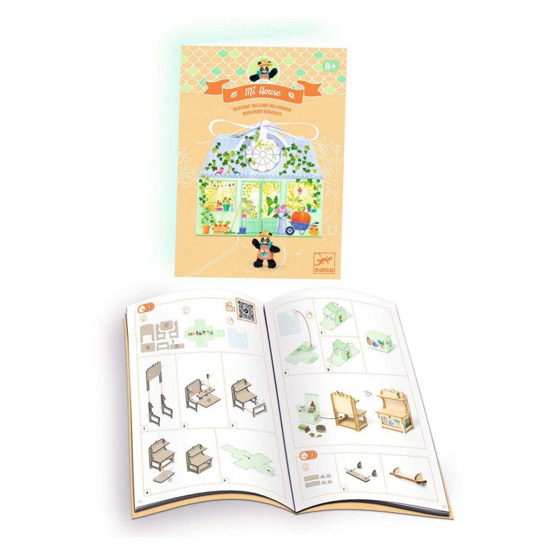 Djeco - DIY Mi House, Olive