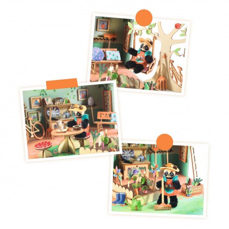 Djeco - DIY Mi House, Olive