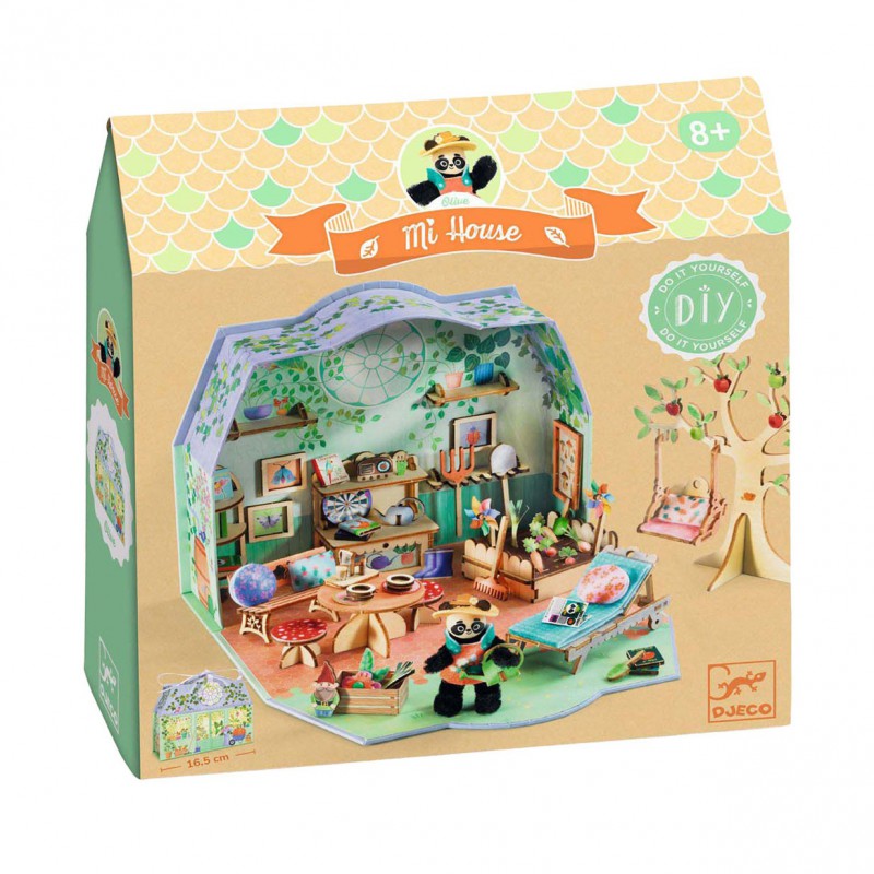Djeco - DIY Mi House, Olive