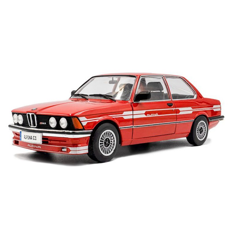 BMW ALPINA E21 C1 2,3 '80, (rood), 1:18, Solido