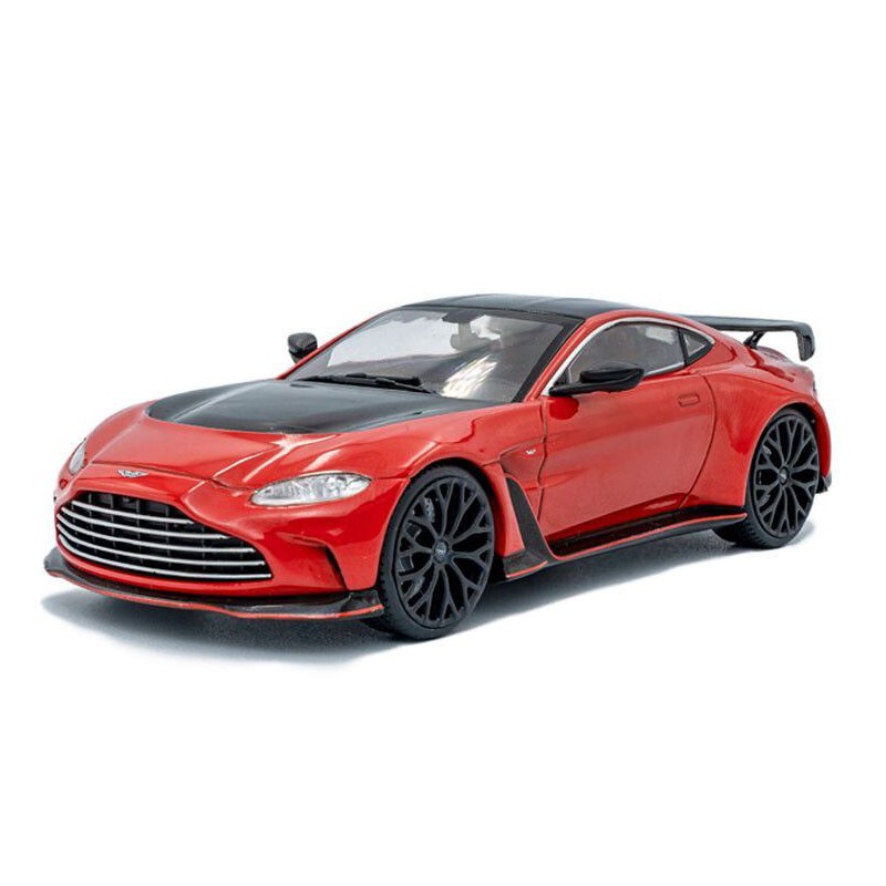Aston Martin Vantage V12, rood (Scorpus red) - 1:43 - Solido