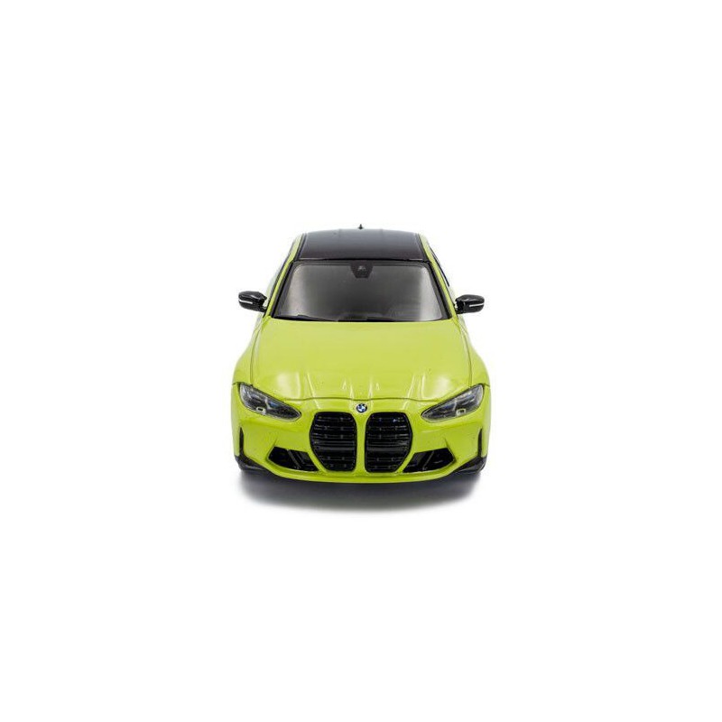 BMW M3 (G80) Competition '23, geel (Sao Paulo yellow) - 1:43 - Solido