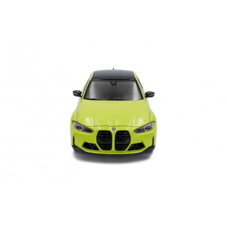 BMW M3 (G80) Competition '23, geel (Sao Paulo yellow) - 1:43 - Solido