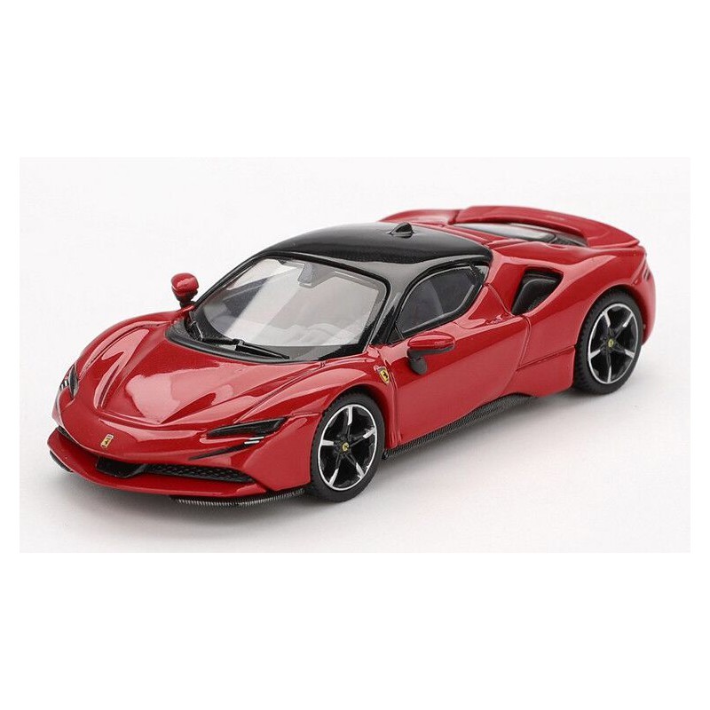 Ferrari SF90 '24, rood (Rosso Corsa),1:64, BBR Models