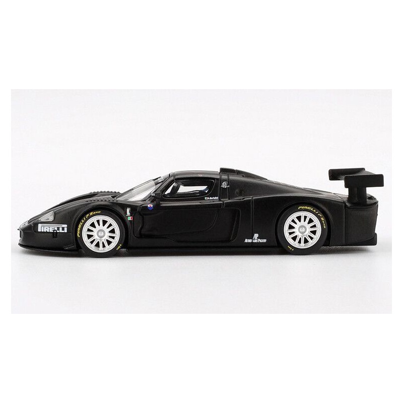 Maserati MC12 Competitizone test Fiorano '04, zwart,1:64, BBR Models