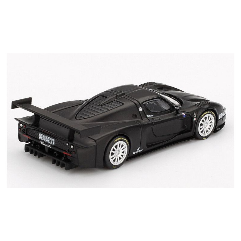 Maserati MC12 Competitizone test Fiorano '04, zwart,1:64, BBR Models