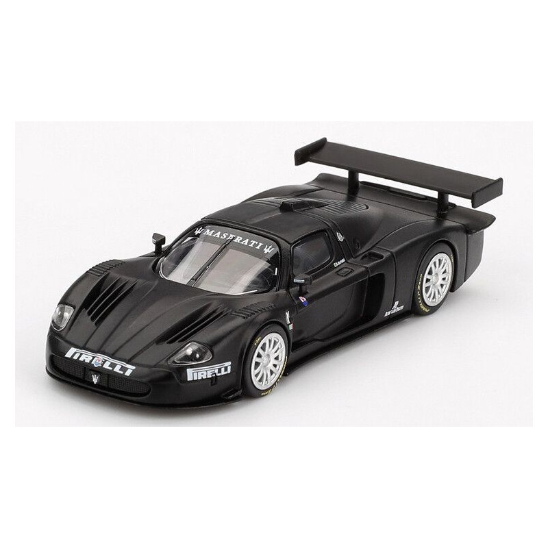 Maserati MC12 Competitizone test Fiorano '04, zwart,1:64, BBR Models