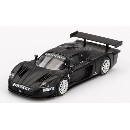 Maserati MC12 Competitizone test Fiorano '04, zwart,1:64, BBR Models
