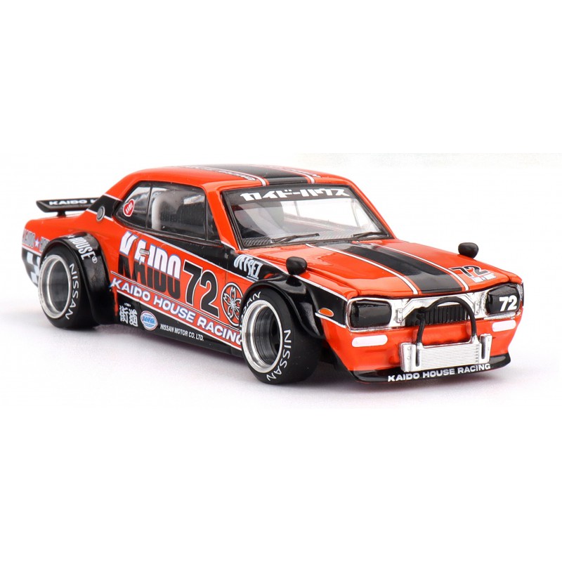 Nissan Skyline 2000GT-R (KPGC10) Kaido Racing V1, Kaido House 1:64, Mini GT