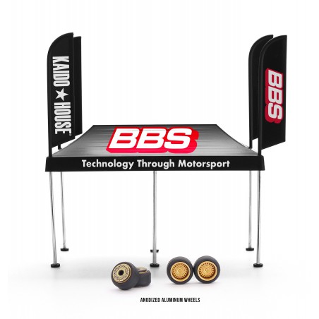 Kaido House BBS Tent V1 1:64, Mini GT