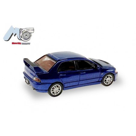 Mitsubishi Lancer Evo 9 (Blauw) 1:87, Herpa, MicroCity87