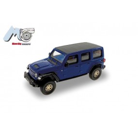 Jeep Wrangler '17 (Blauw) 1:87, Herpa, MicroCity87