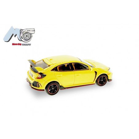 Honda Civic Type R (Geel) 1:87, Herpa, MicroCity87