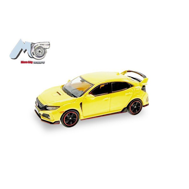 Honda Civic Type R (Geel) 1:87, Herpa, MicroCity87