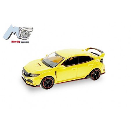 Honda Civic Type R (Geel) 1:87, Herpa, MicroCity87