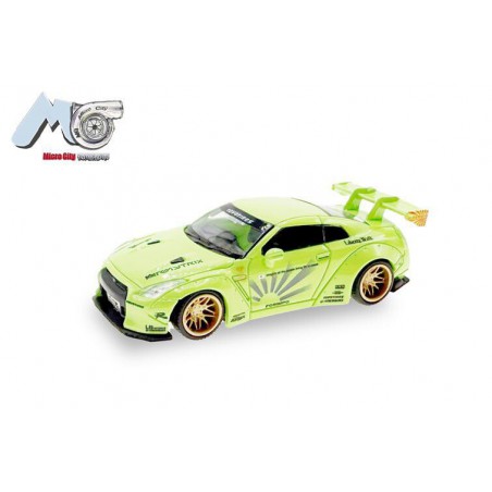 Nissan GTR 35 (Groen) 1:87, Herpa, MicroCity87
