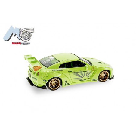 Nissan GTR 35 (Groen) 1:87, Herpa, MicroCity87