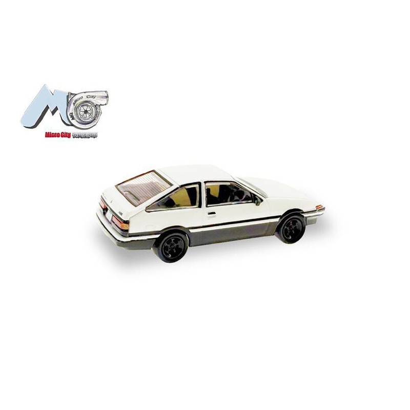 Toyota Corolla AE86 (Wit) 1:87, Herpa, MicroCity87