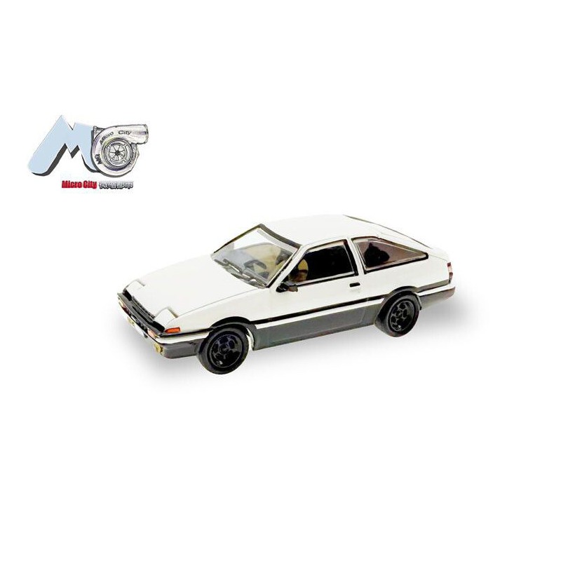 Toyota Corolla AE86 (Wit) 1:87, Herpa, MicroCity87