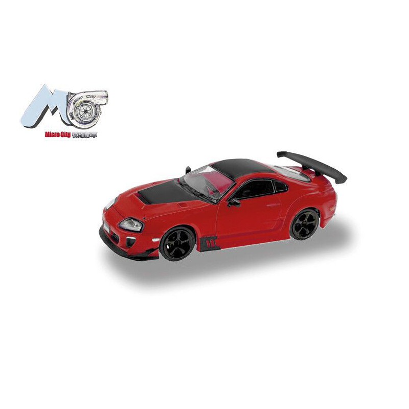 Toyota Supra '93 (Rood) 1:87, Herpa, MicroCity87