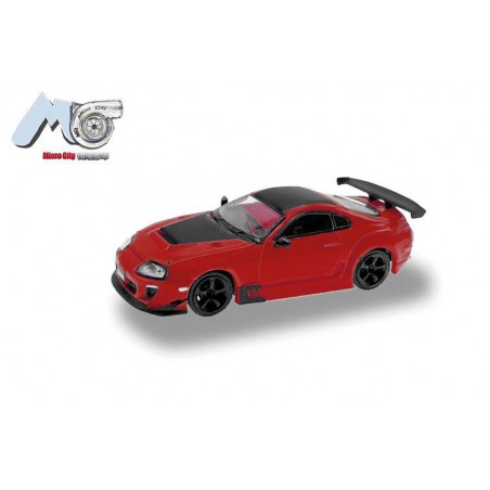 Toyota Supra '93 (Rood) 1:87, Herpa, MicroCity87