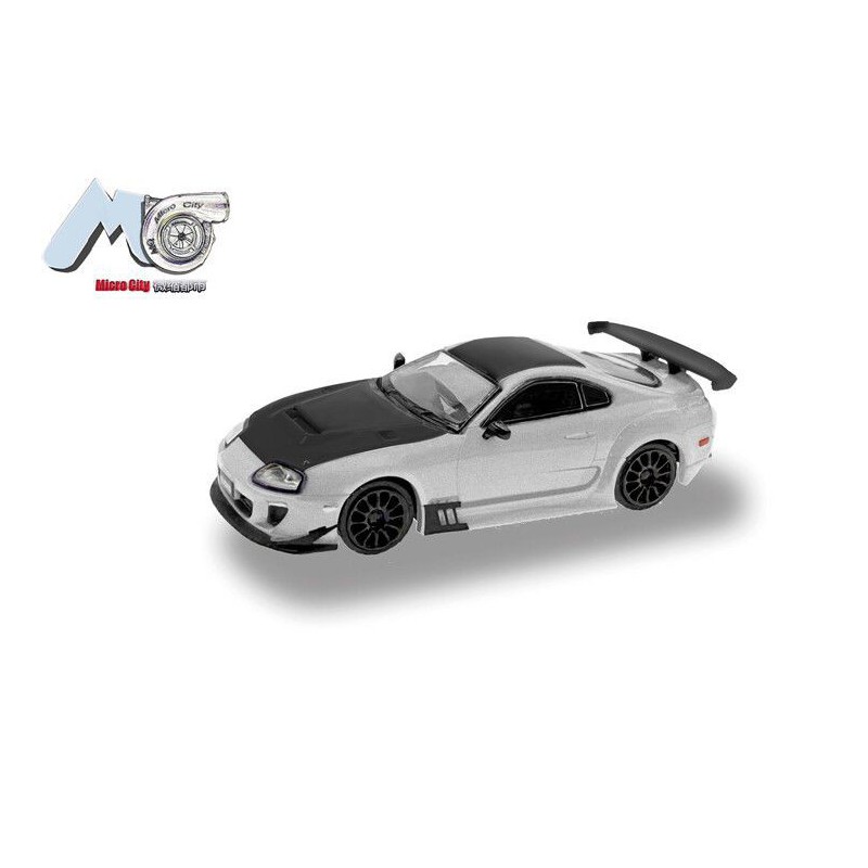 Toyota Supra '93 (Zilver) 1:87, Herpa, MicroCity87