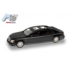 Maybach 62S '02 (zwart) 1:87, Herpa, MicroCity87