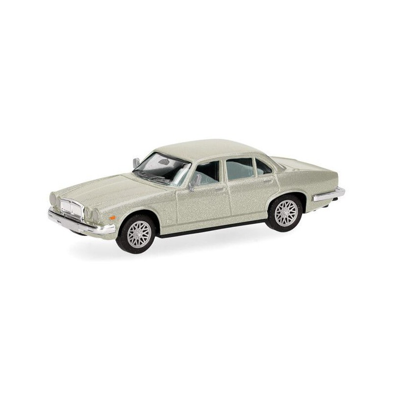 Jaguar XJ Series III (grijs metallic) 1:87, Herpa