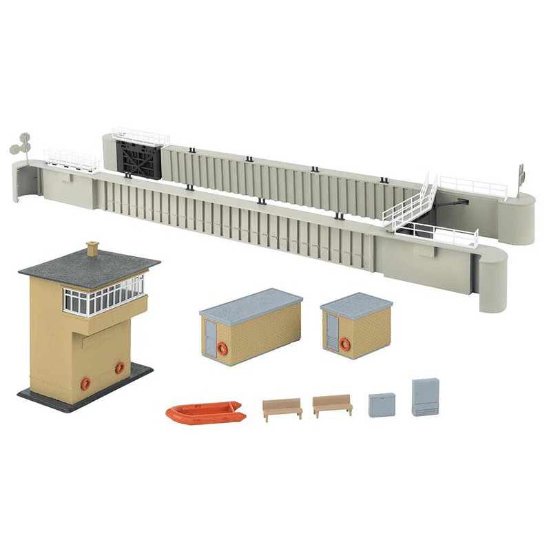 Sluizencomplex, H0 1:87, Faller