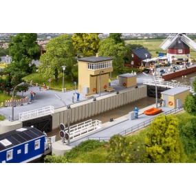 Sluizencomplex, H0 1:87, Faller