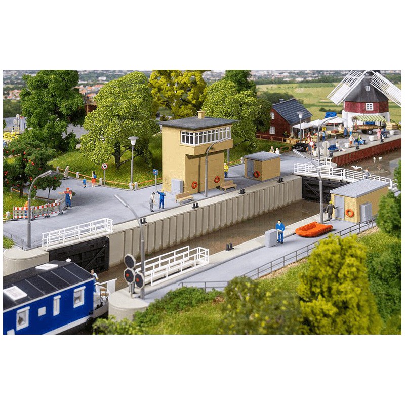 Sluizencomplex, H0 1:87, Faller