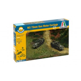 M3 75mm Gun Motor Carriage 1:72, Italeri