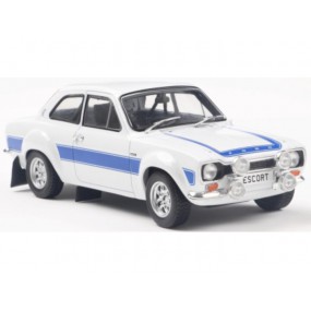 Ford Escort MK IRS 2000 1973 (Wit/Blauw), 1:24, Whitebox