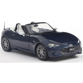 Mazda MX-5 Cabriolet (Donker Blauw), 1:24, Whitebox