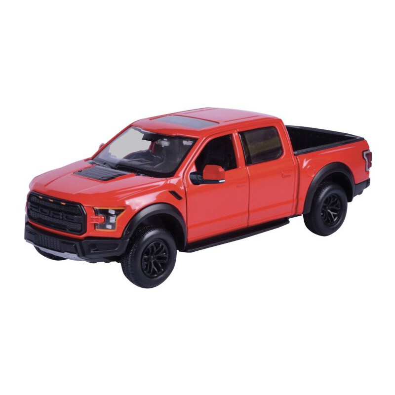 Ford F150 Raptor 2017 (Rood), 1:24, MotorMax