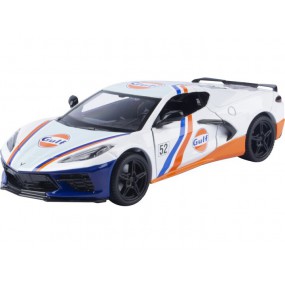 Chevrolet Corvette C8 2020 Nr.52 (Wit), 1:24, MotorMax