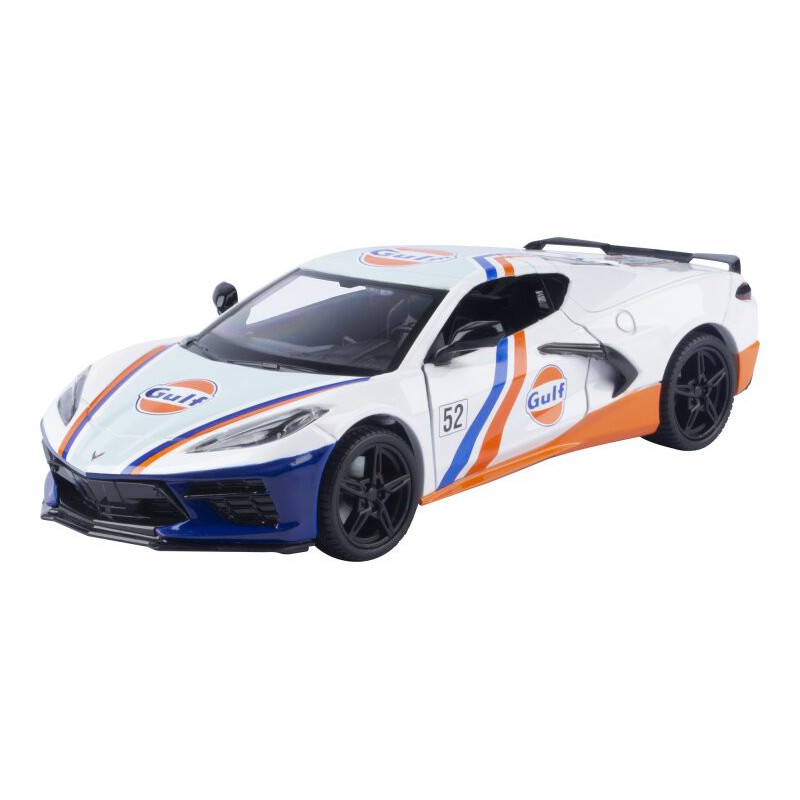 Chevrolet Corvette C8 2020 Nr.52 (Wit), 1:24, MotorMax