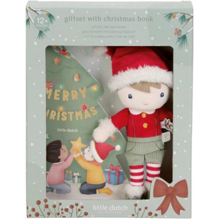 Giftset met kerstboekje - Little Dutch
