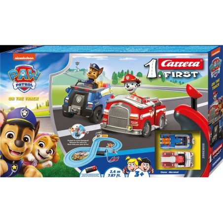 Carrera First PAW Patrol On the Track - Racebaan 2,9 m