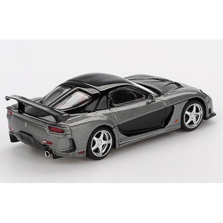 Mazda RX7 (FD3S) Veilside Fortune '11, grijs 1:64, Mini GT