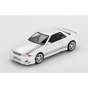 Nissan Skyline GT-R (R32) Veilside Combat C-I '11, wit 1:64, Mini GT