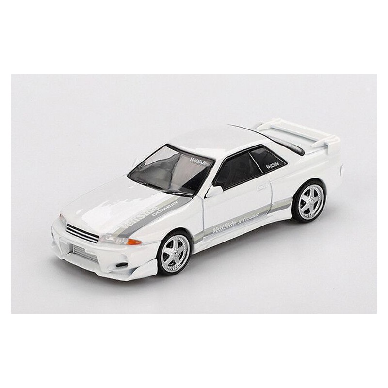 Nissan Skyline GT-R (R32) Veilside Combat C-I '11, wit 1:64, Mini GT